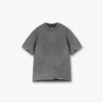 Initial Oversized T-Shirt - Vintage Grey