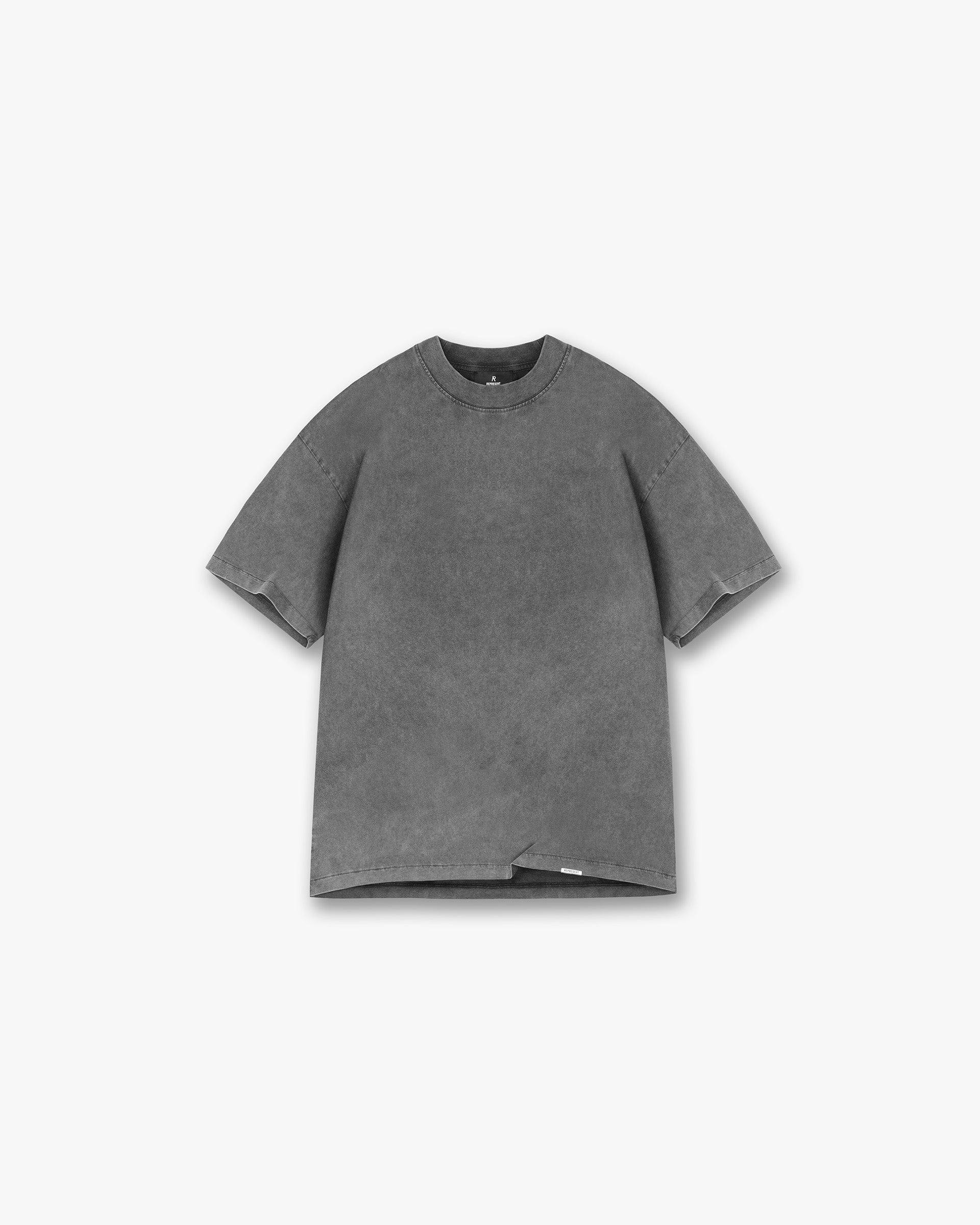 Initial Oversized T-Shirt - Vintage Grey - Image 1