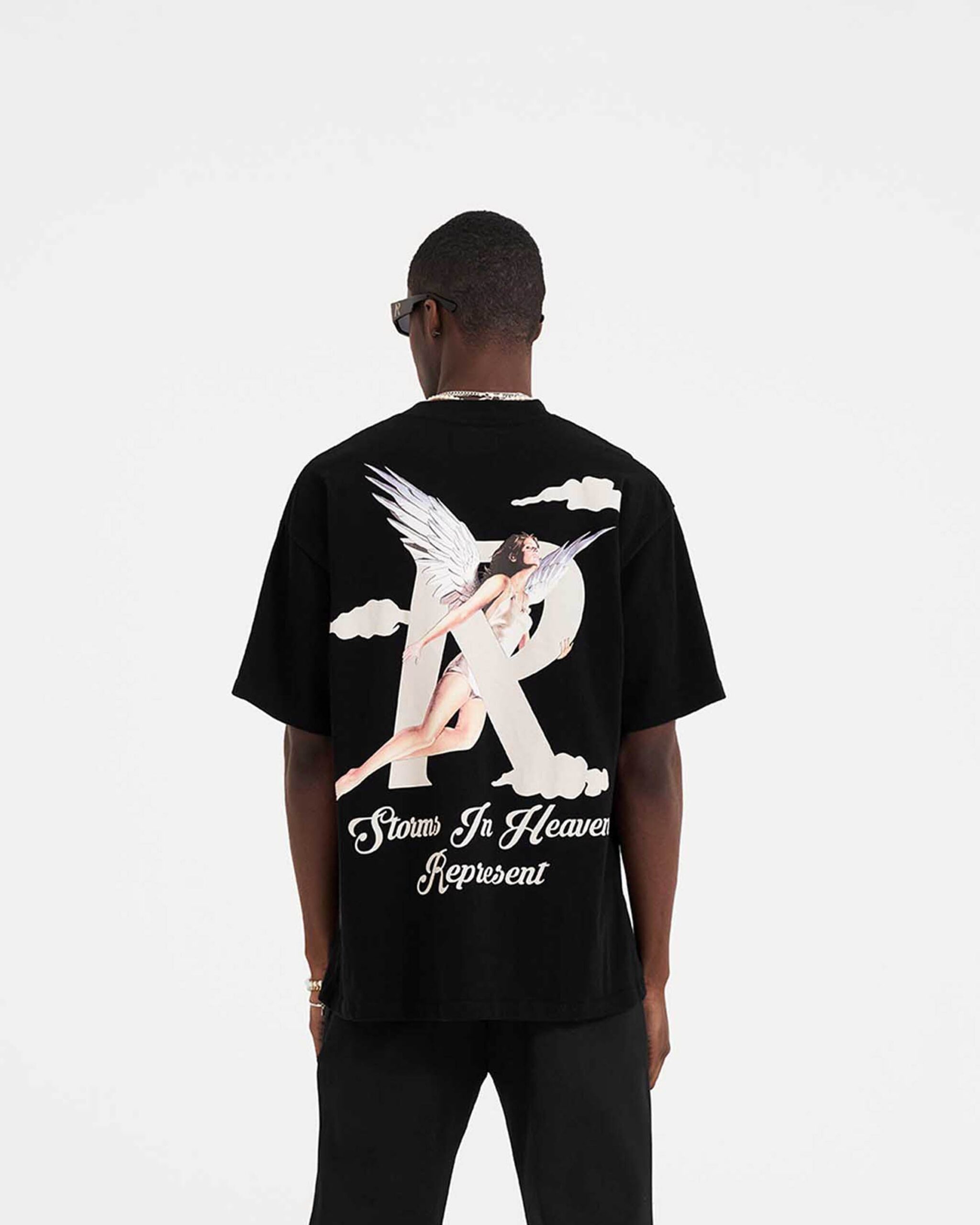 Storms In Heaven T-Shirt - Black - Image 4