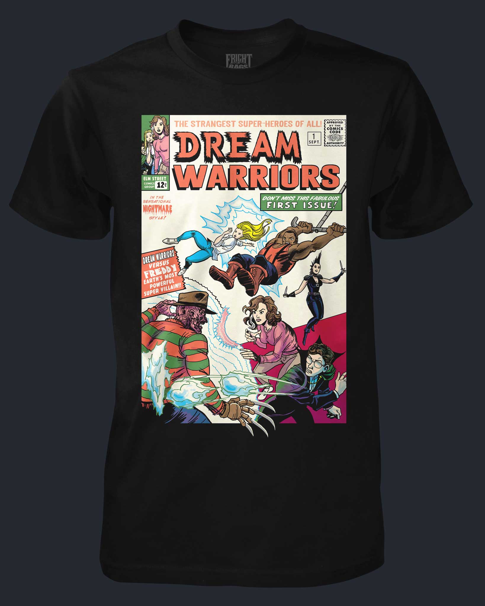 01226-DreamWarriorsComic-shirt.jpg Dream Warriors (Comic) - Image 1