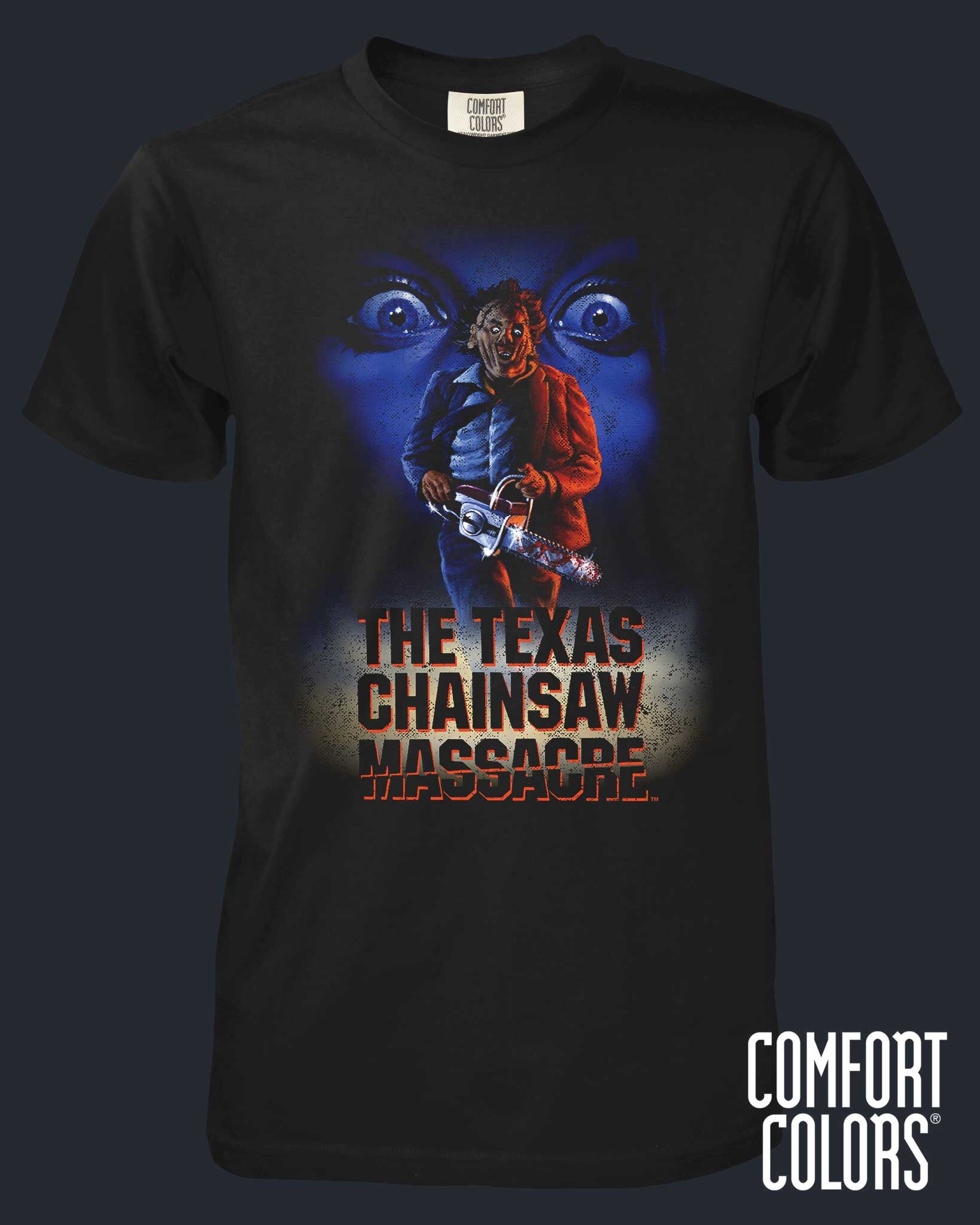 01613CC-TexasChainsawMassacre-VideoClassic-s.jpg Texas Chainsaw Massacre - Video Series - Comfort Colors - Image 1