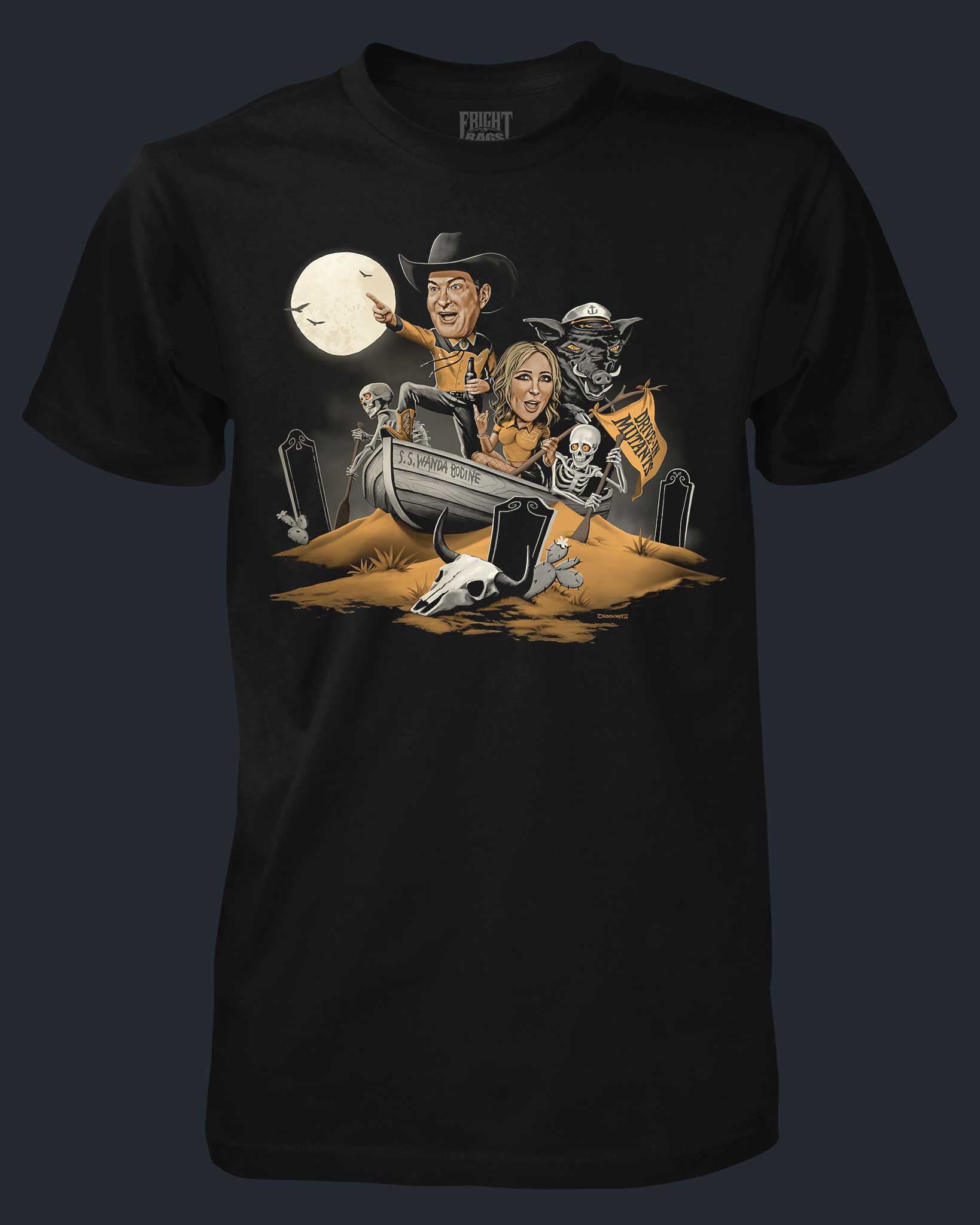 02886-JoeBobBriggs-TheCrewOfTheSSWandaModine-shirt.jpg The Crew of the SS Wanda Bodine - Image 1