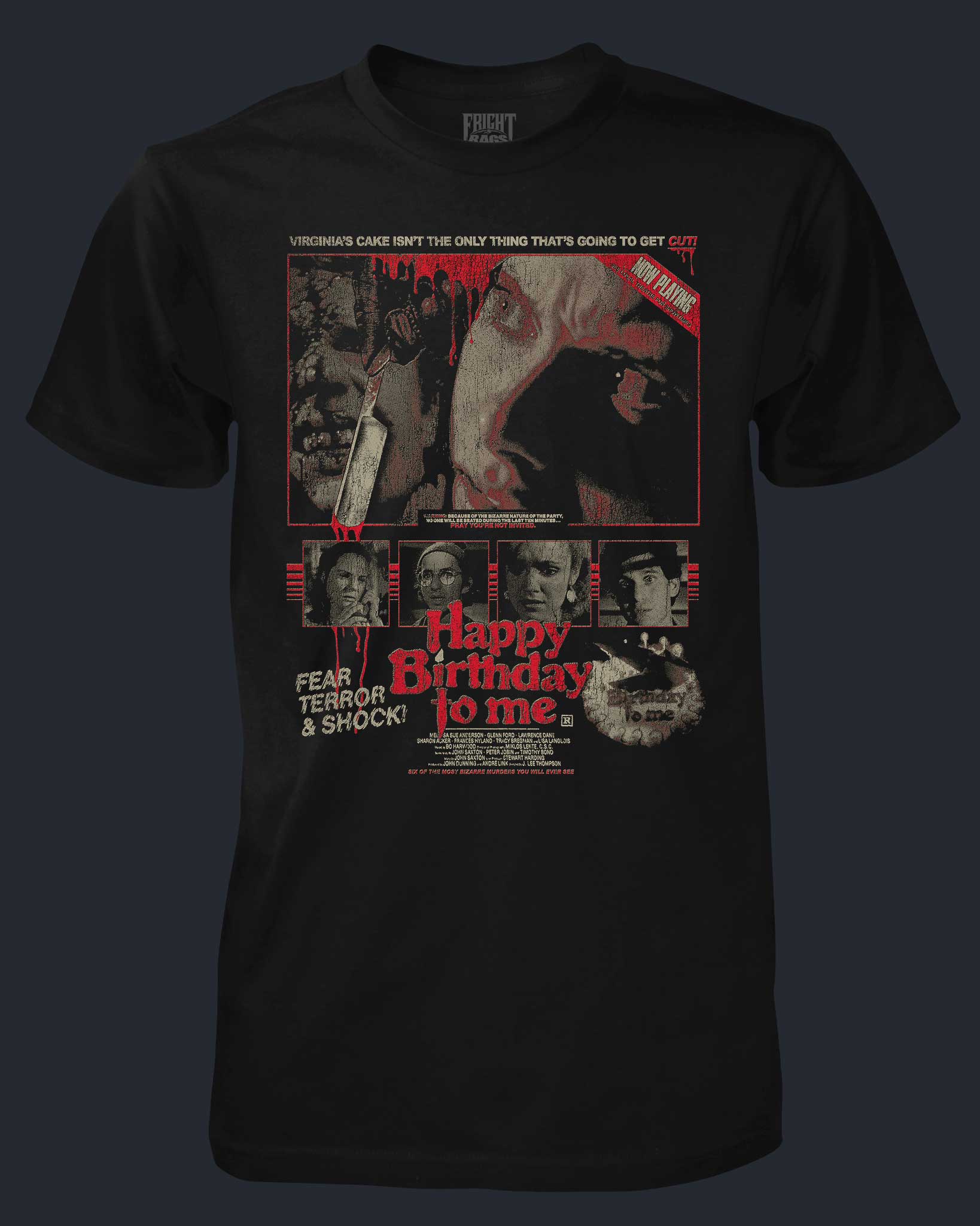 02895-HappyBirthdayToMe-MovieAd-shirt.jpg Happy Birthday To Me - Movie Ad - Image 1