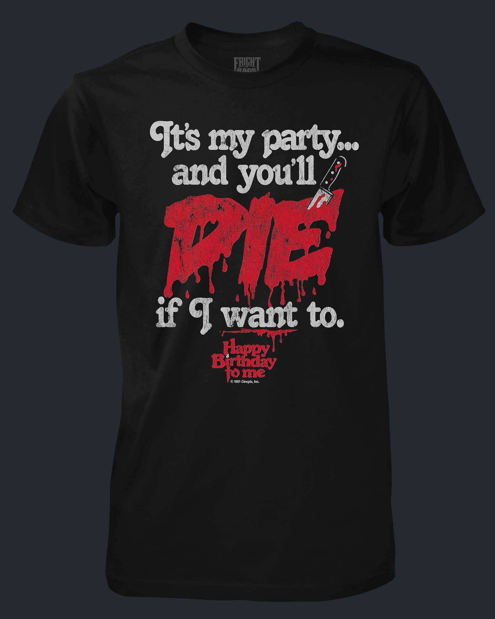 02897-HappyBirthdayToMe-ItsMyParty-shirt.jpg Happy Birthday To Me - It's My Party... - Image 1