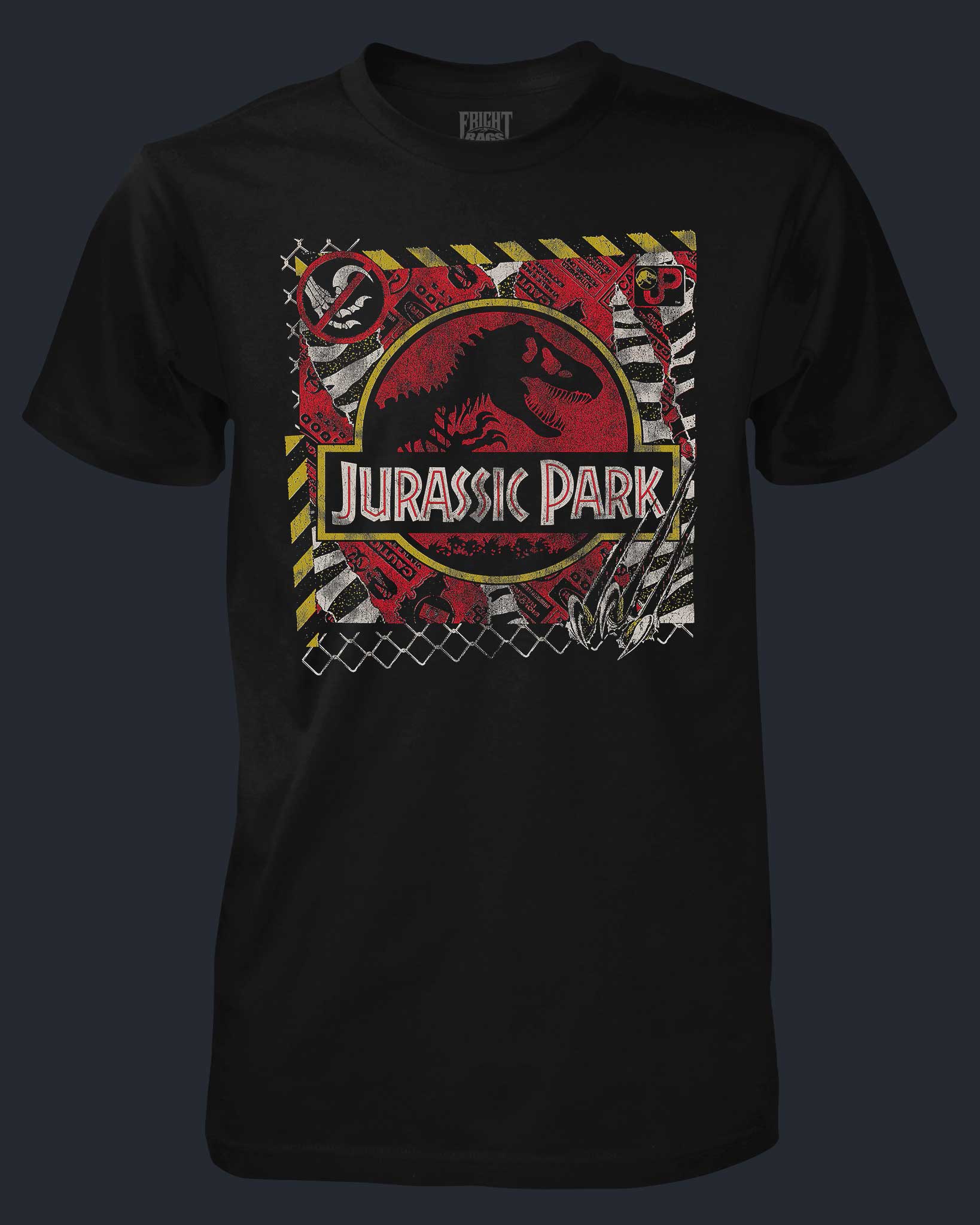 02921-JurassicPark-CautionAliveInside-shirt.jpg Caution Alive Inside - Image 1