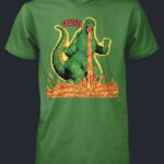 Godzilla - Halloween Smock Tee