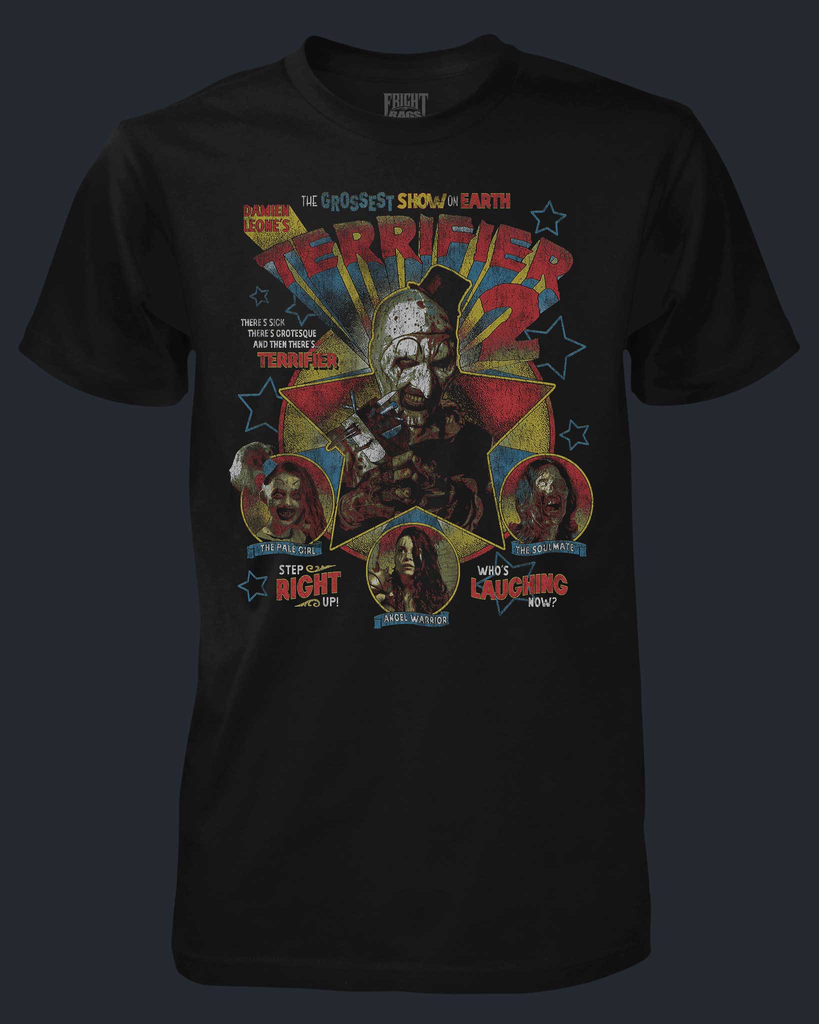 03004-Terrifier2-GrossestShowonEarth-shirt.jpg Terrifier 2 - The Grossest Show On Earth - Image 1