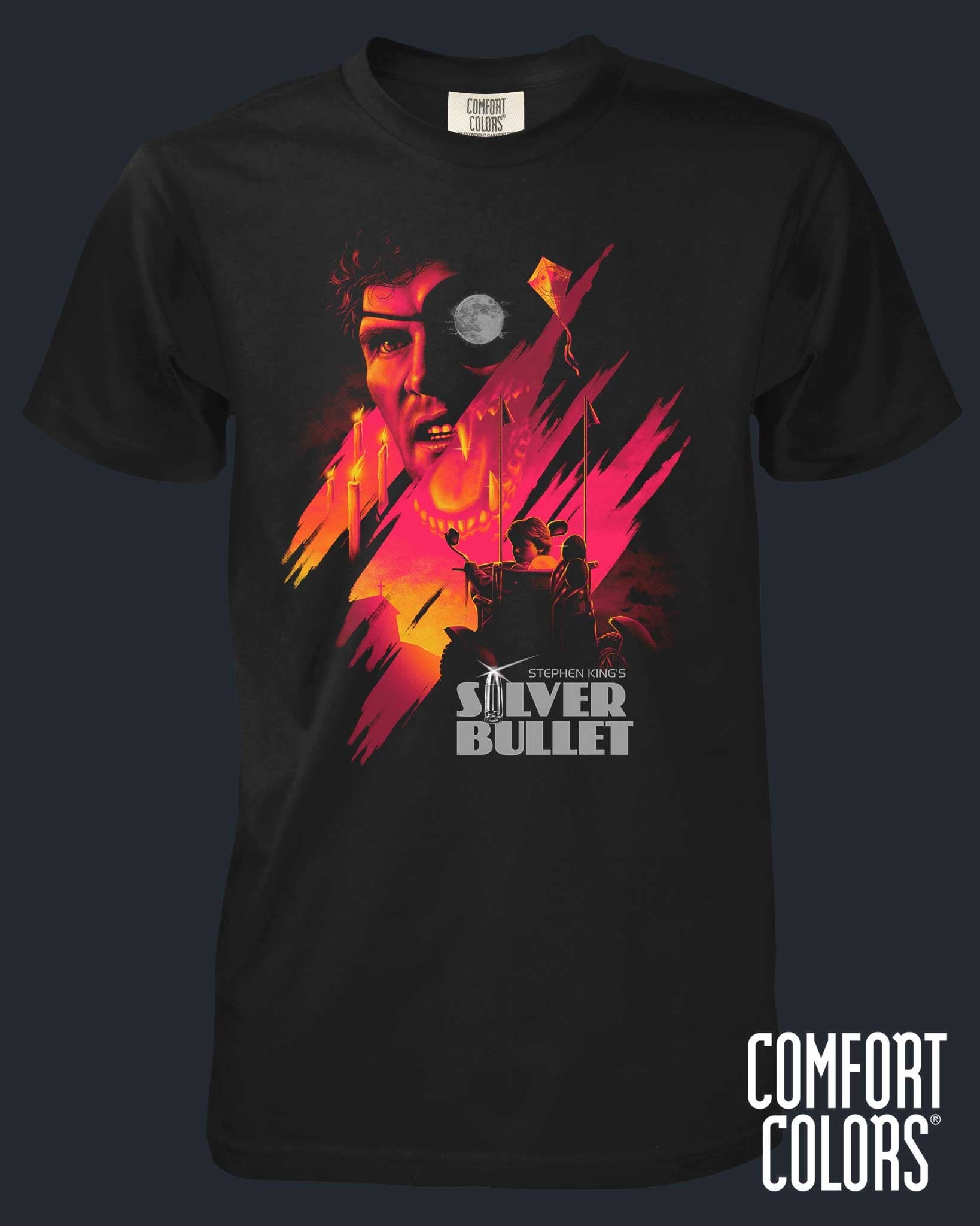 03191CC-SilverBullet-s.jpg Stephen King's Silver Bullet - Comfort Colors - Image 1