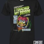 Spongebob Squarepants - I Touched My Brain - Comfort Colors