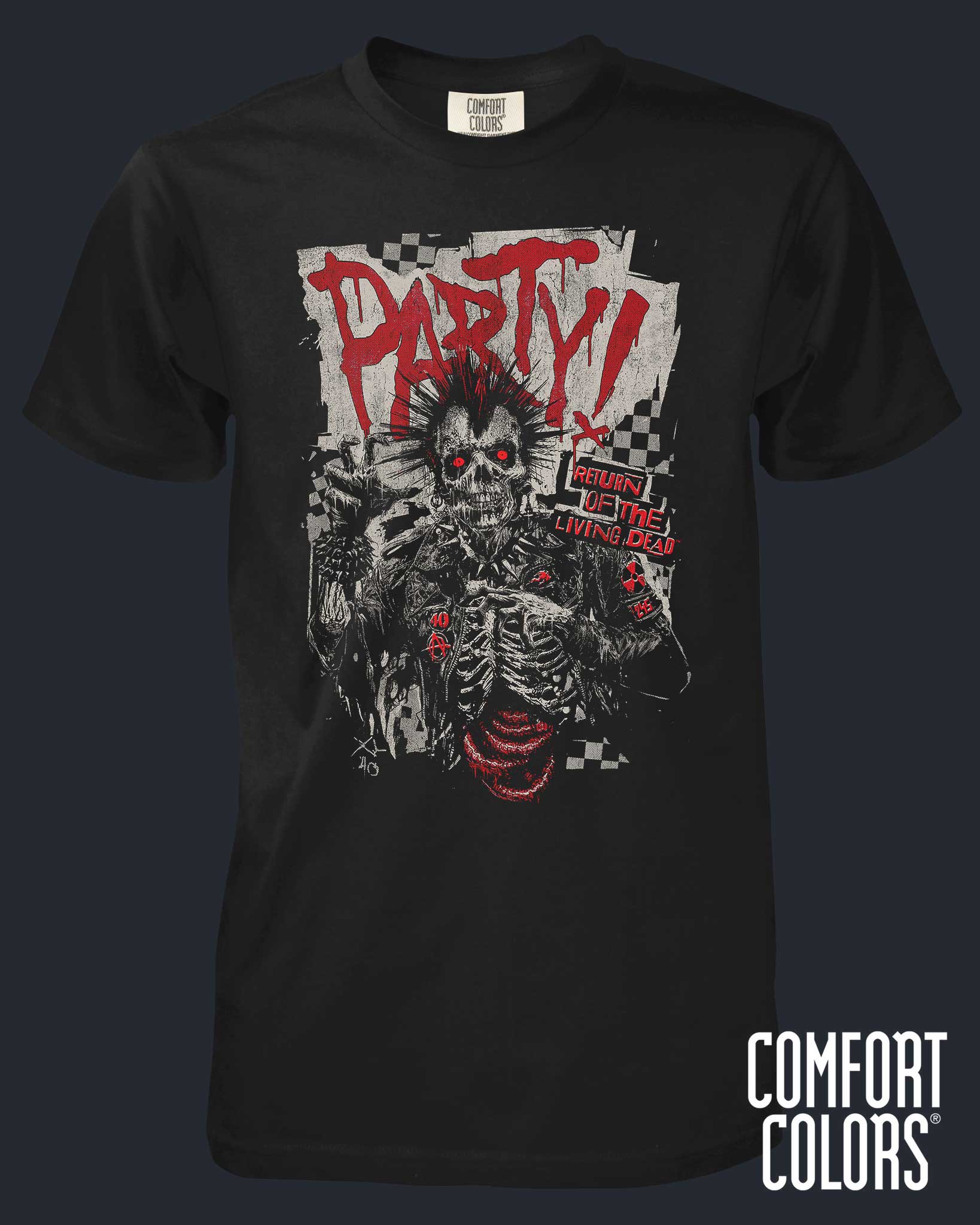 03755CC-ReturnOfTheLivingDead-RespectForTheDead-s.jpg Respect for the Dead - Comfort Colors - Image 1