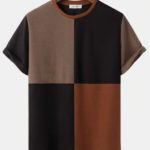 Men's Casual Vintage Print T-Shirt 034