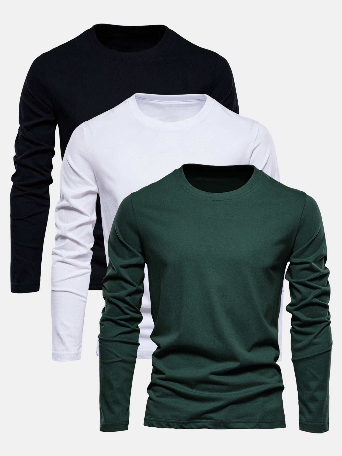 5_04ed5e6e-d7b8-426d-9e75-41d9d4c98bff-1.jpg 3 Pieces Basic Long Sleeve Cotton T-Shirts - Image 1
