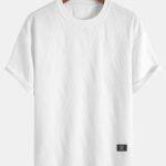 Relax Fit Diamond Jacquard T-Shirt