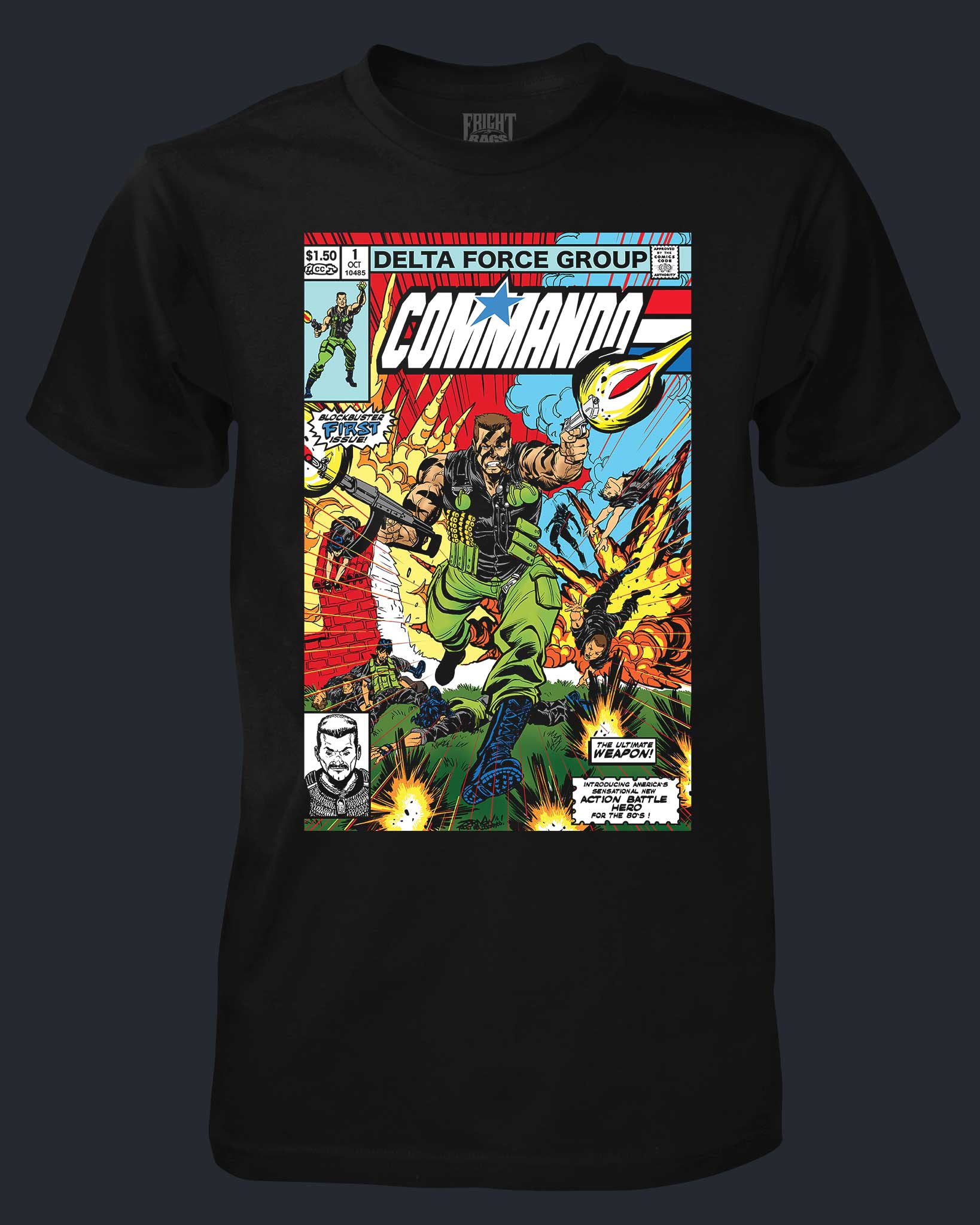 DTG01637-RealAmericanCommando-shirt.jpg Real American Commando - Image 1