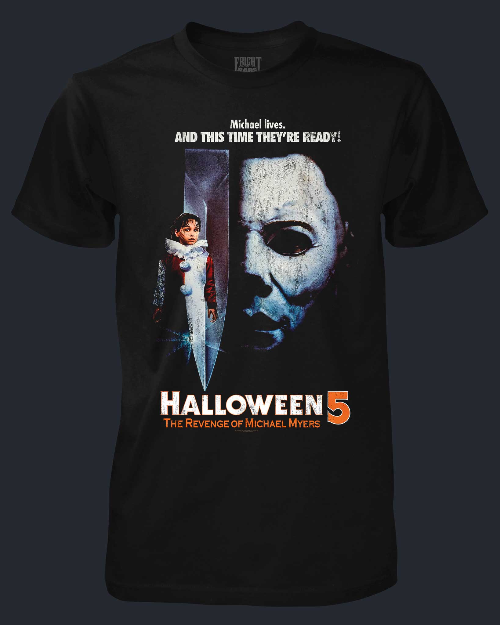 DTG02174-shirt.jpg Halloween 5 Classic - Image 1