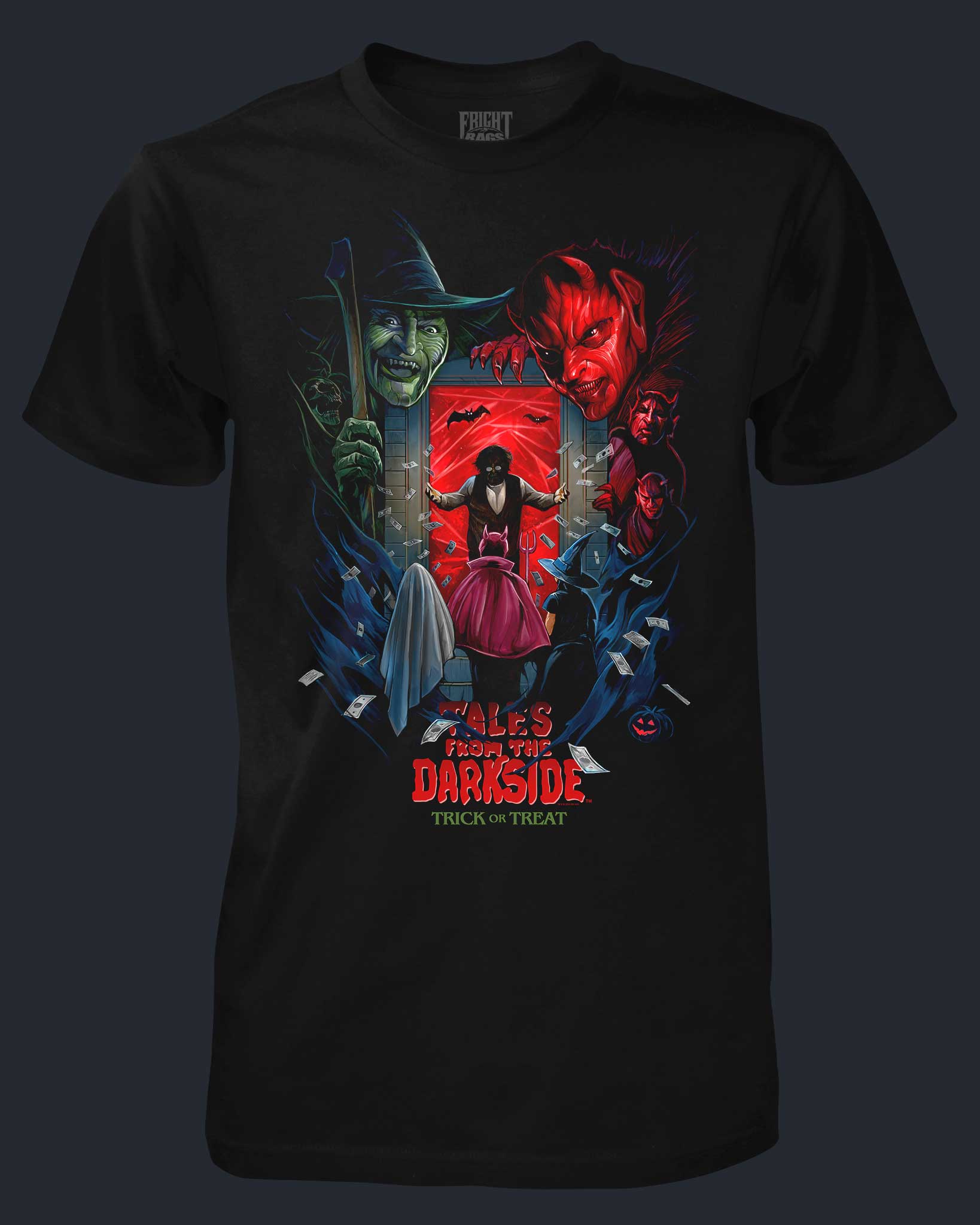 DTG02315-TalesFromTheDarkside-TrickOrTreat-shirt.jpg Tales from the Darkside - Trick or Treat - Image 1