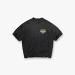 Angel Border T-Shirt - Stained Black