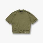 Initial Boxy T-Shirt - Army Green