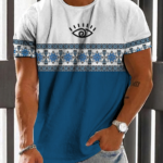 Men's Casual Vintage Print T-Shirt 024
