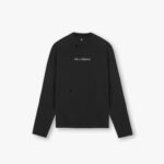 247 On A Mission Long Sleeve T-Shirt - Jet Black