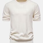 Knitted Crew Neck T-shirt