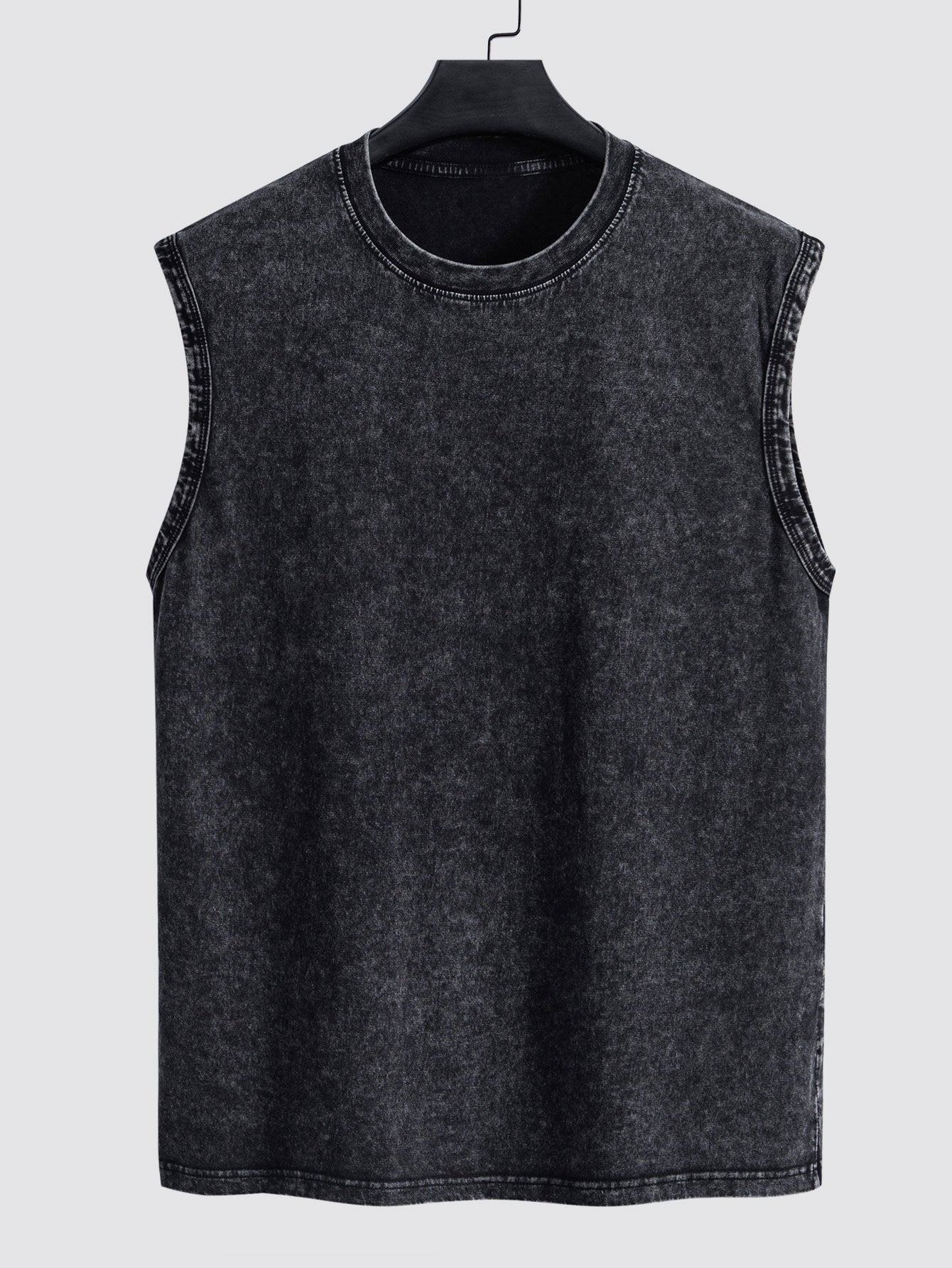 jpg_d09d0fd5-1d96-4136-a196-b7953cc11fc0-1.jpg Washed Distressed Tank Top - Image 1