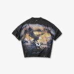 Chrome Flight T-Shirt - Stained Black