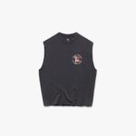 247 Torch Boxy Tank - Washed Black