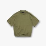 Initial Oversized T-Shirt - Army Green